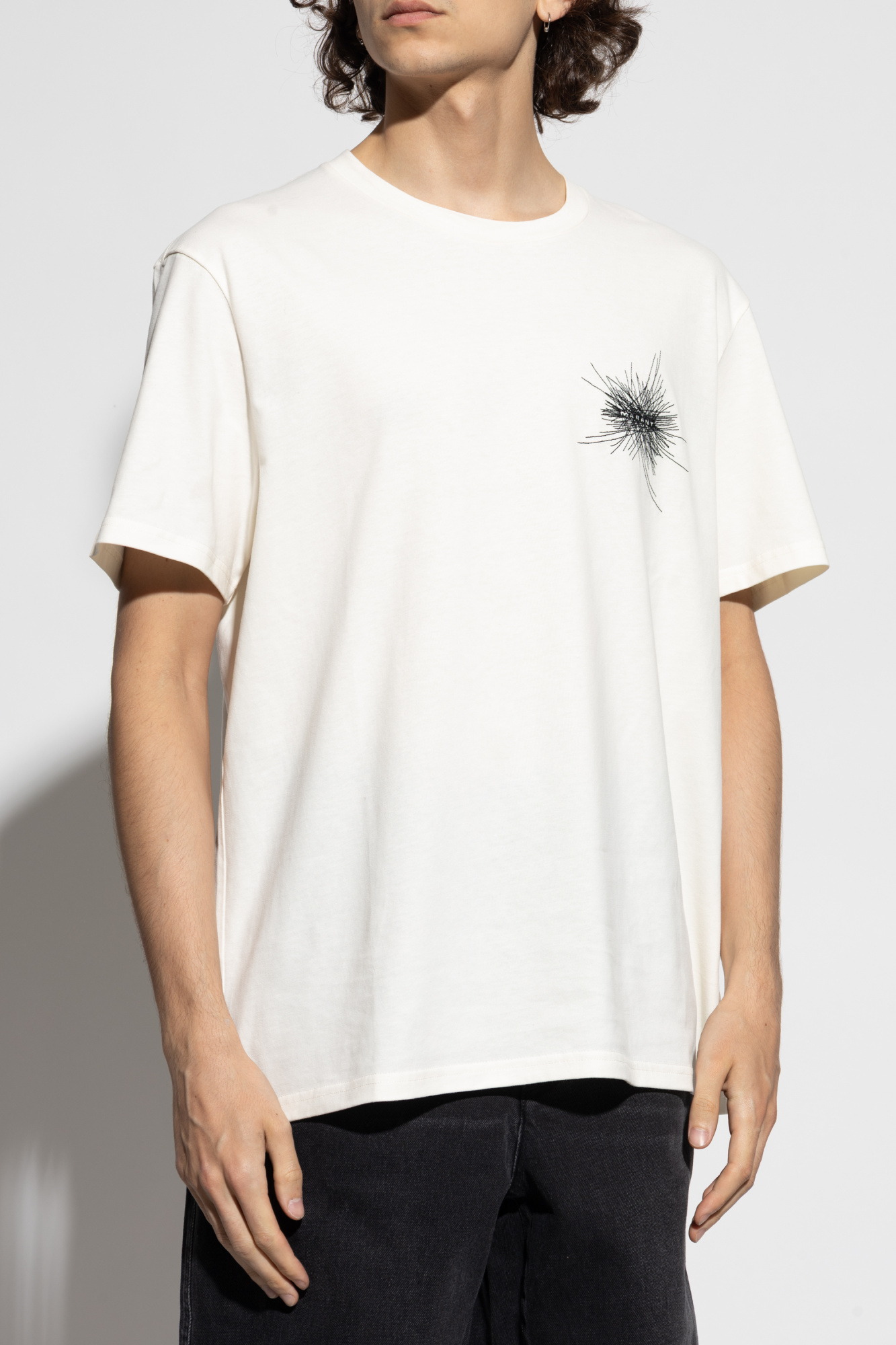 【関税込み】Isabel Marant オフホワイト Honore Tシャツ HONORE T-SHIRT Man white | ISABEL MARANT Official online store
